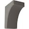 Ekena Millwork 5 1/4"W x 8"D x 10"H Clarksville Wood Vintage Decor Bracket, Reclaimed Grey BKTWD05X08X10CVGY - alternate 1